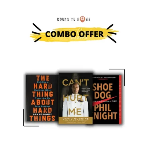Can't Hurt Me+ Shoe Dog+The Hard Things About Hard Things Combo